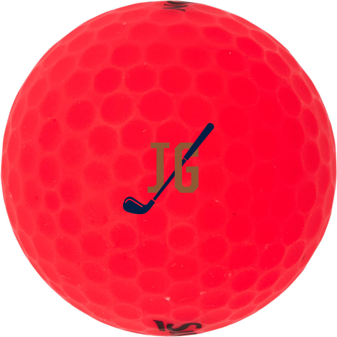 Custom Srixon Soft Feel BRITE Golf Balls - 12 Pack
