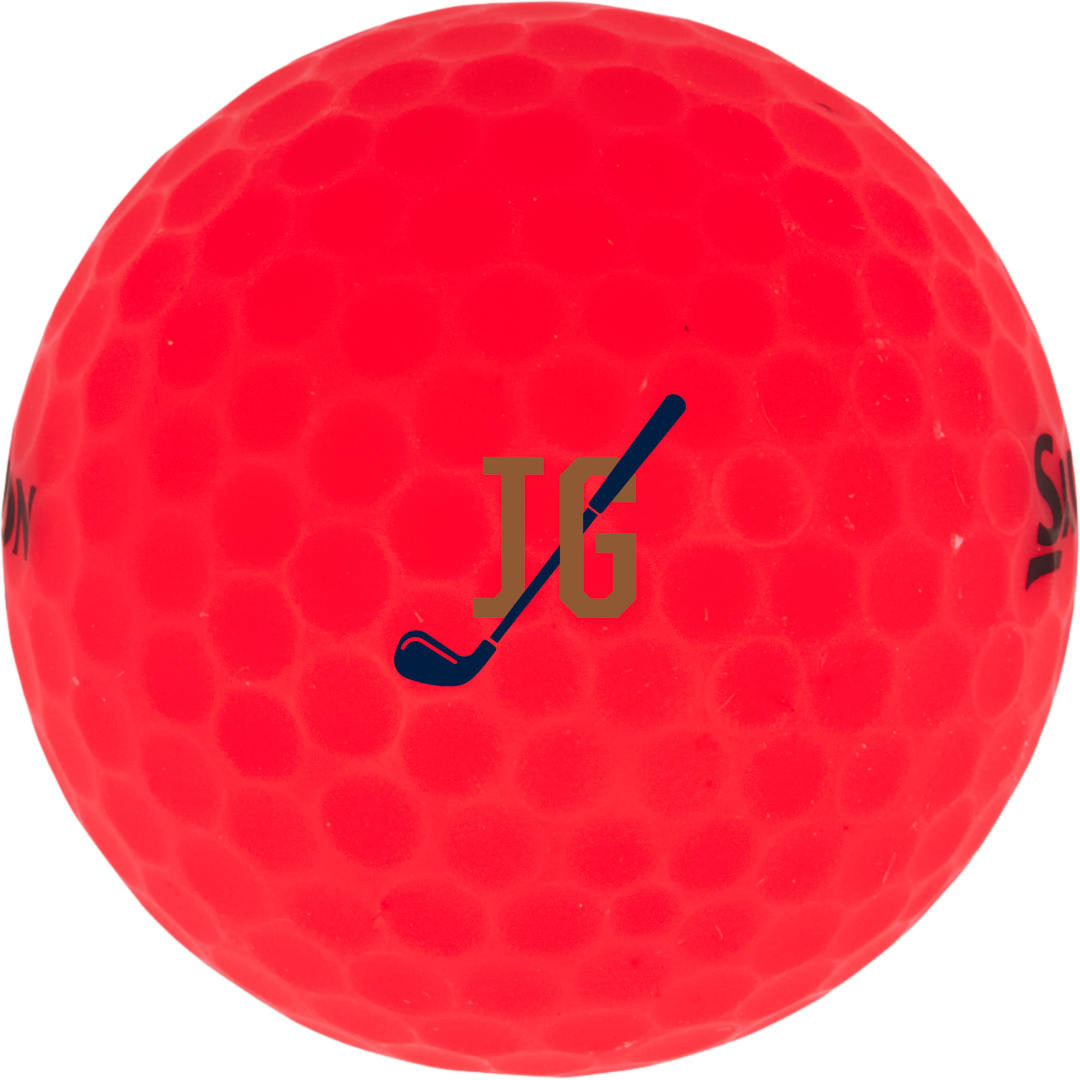 Custom Srixon Soft Feel BRITE Golf Balls - 3 Pack