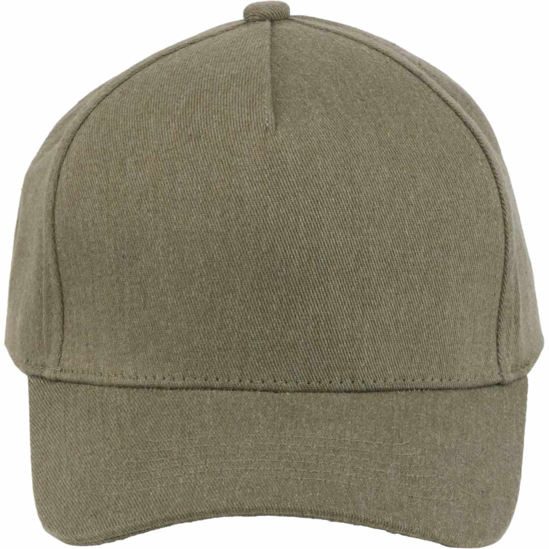 Embroidered Recycled Cotton Twill 5 Panel Ballcap - Unisex
