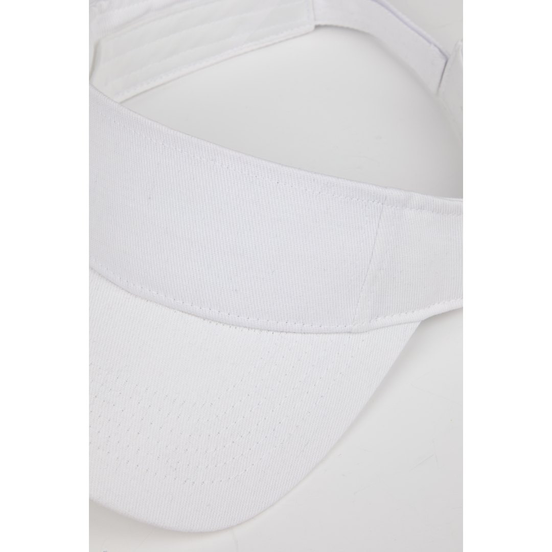 Embroidered Recycled Cotton Twill Visor - Unisex