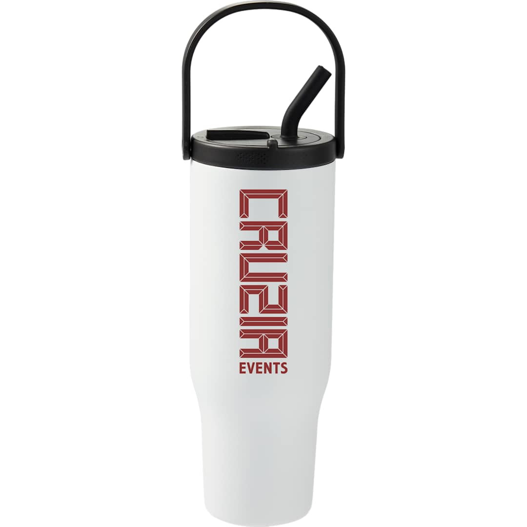 Custom Trinity Recycled Straw Leak proof Tumbler 30oz
