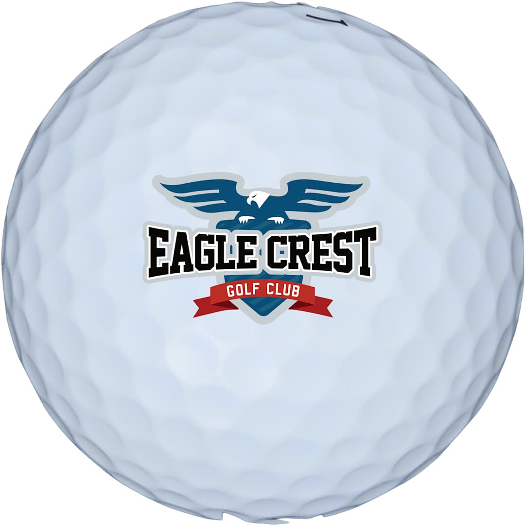 Custom Bridgestone E 6 Soft Golf Balls - 12 Pack