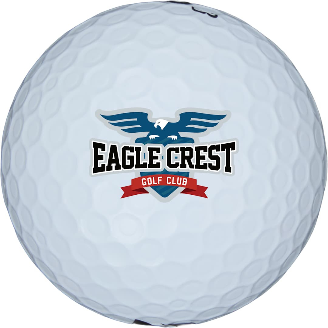 Custom Bridgestone E12 Straight Golf Balls - 12 Pack