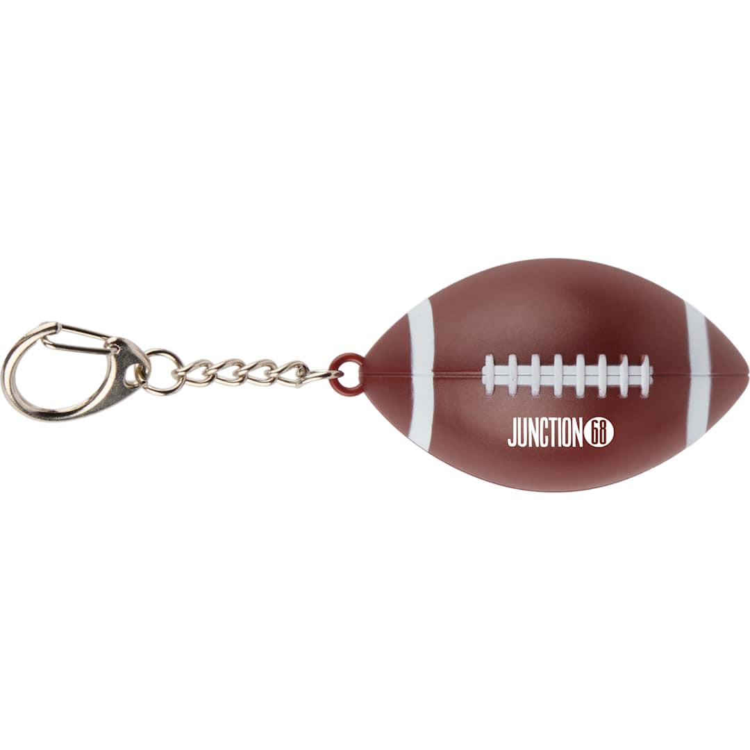 Custom Football SPF15 Lip Balm with Keychain