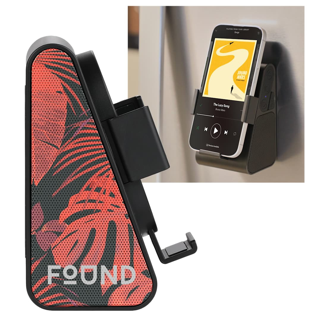 Custom Phone Grip Outdoor Magnetic Bluetooth Speaker