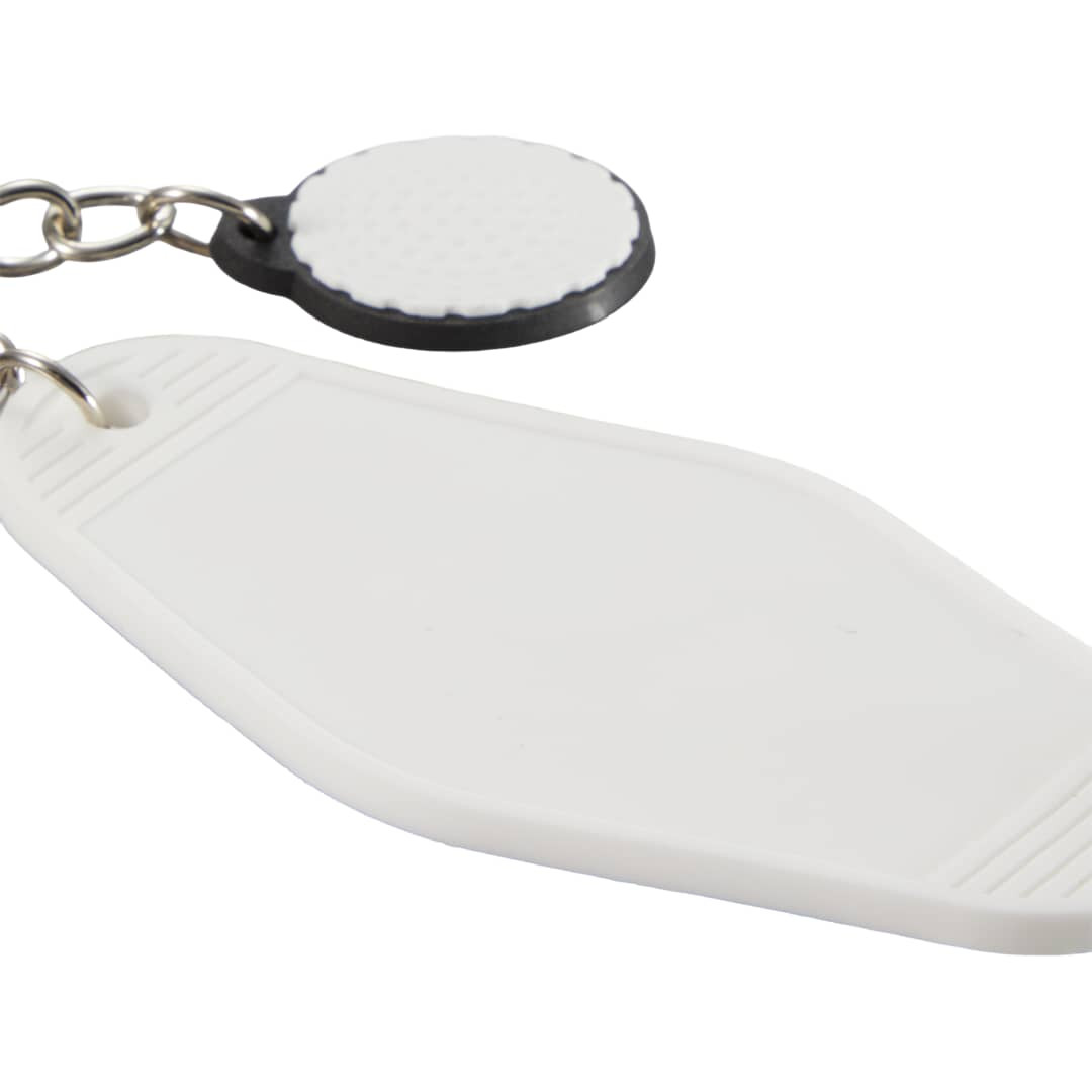 Custom Golf Motel Keychain