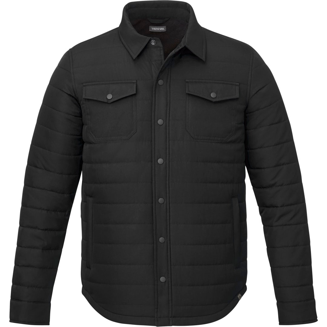 Embroidered Mens PORTER Eco Insulated Shacket