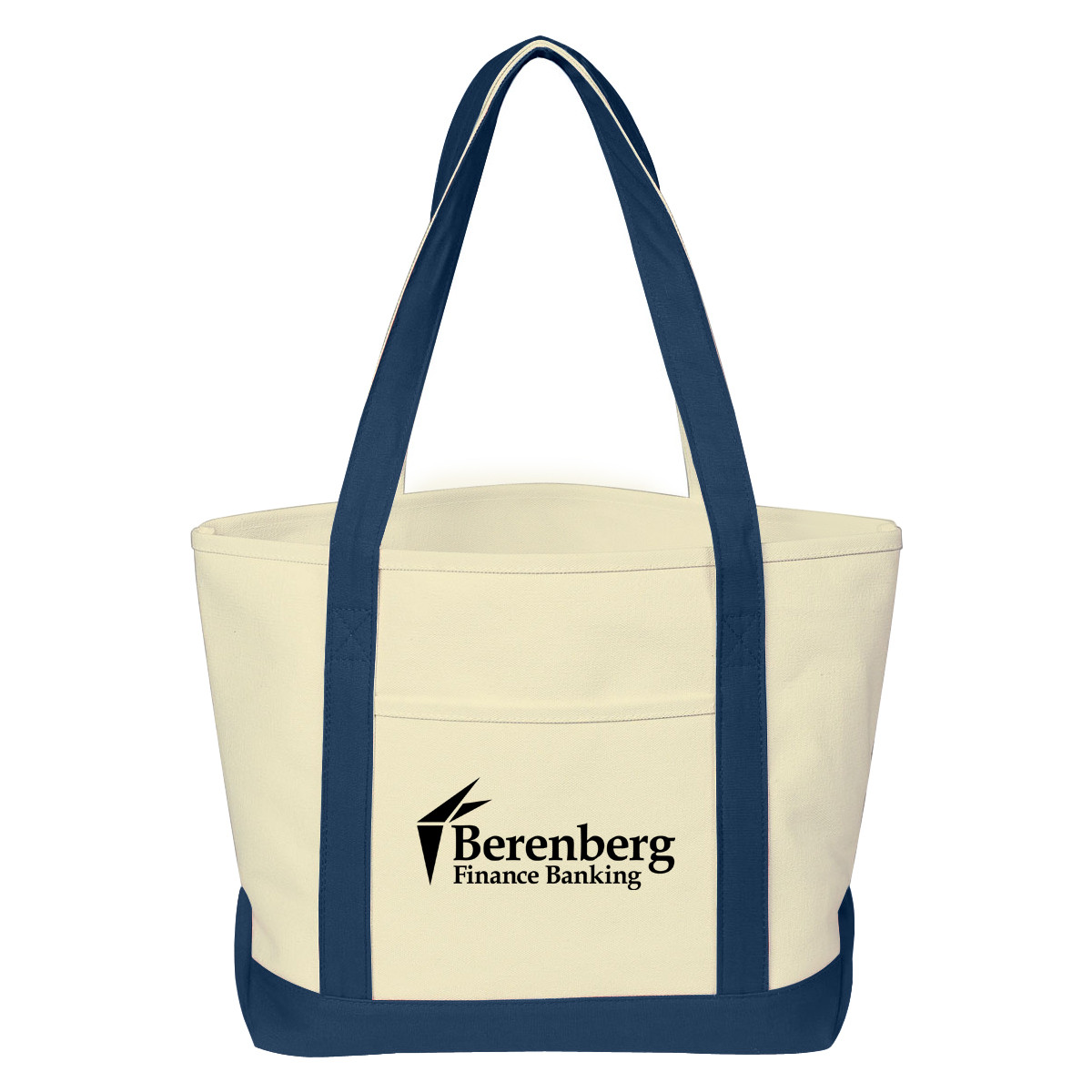 RECYCLED NATURAL WITH NAVY
