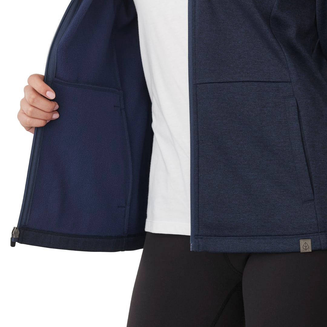 Custom MERRITT Eco Knit Full Zip - Womens