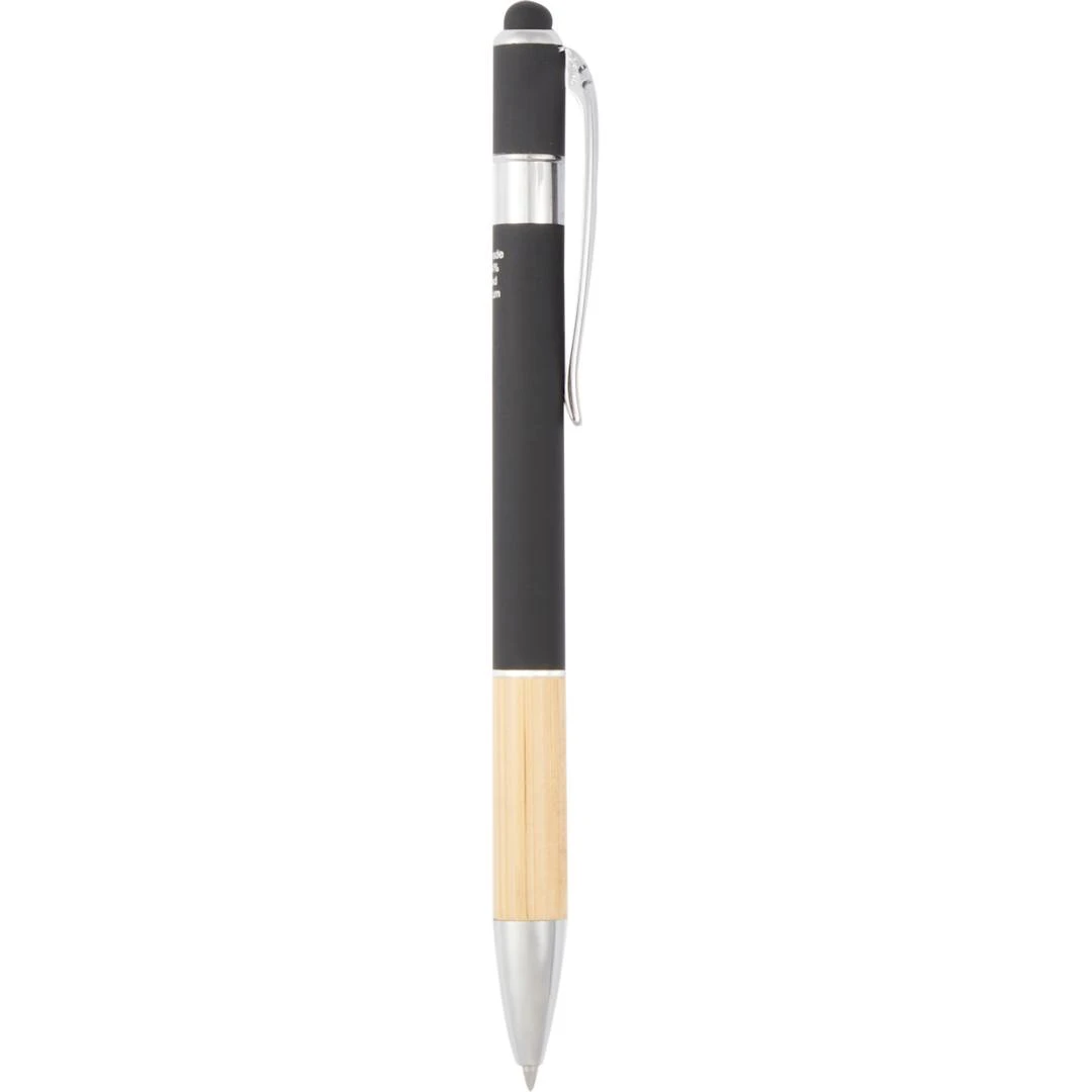 Custom Bamboo rAL Soft Touch Ballpoint Stylus