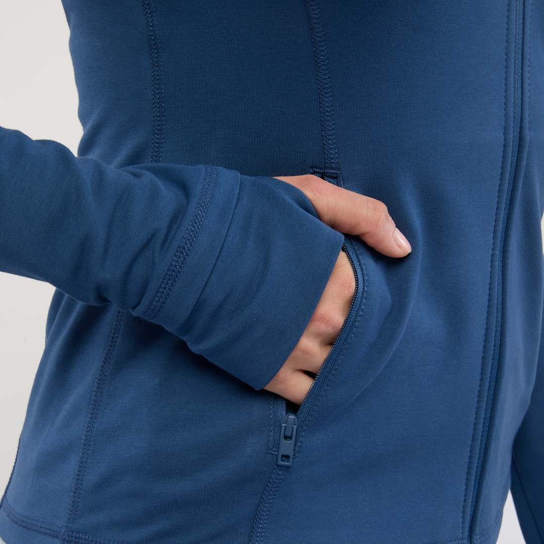 Custom LYON Eco Stretch Knit Full Zip - Womens