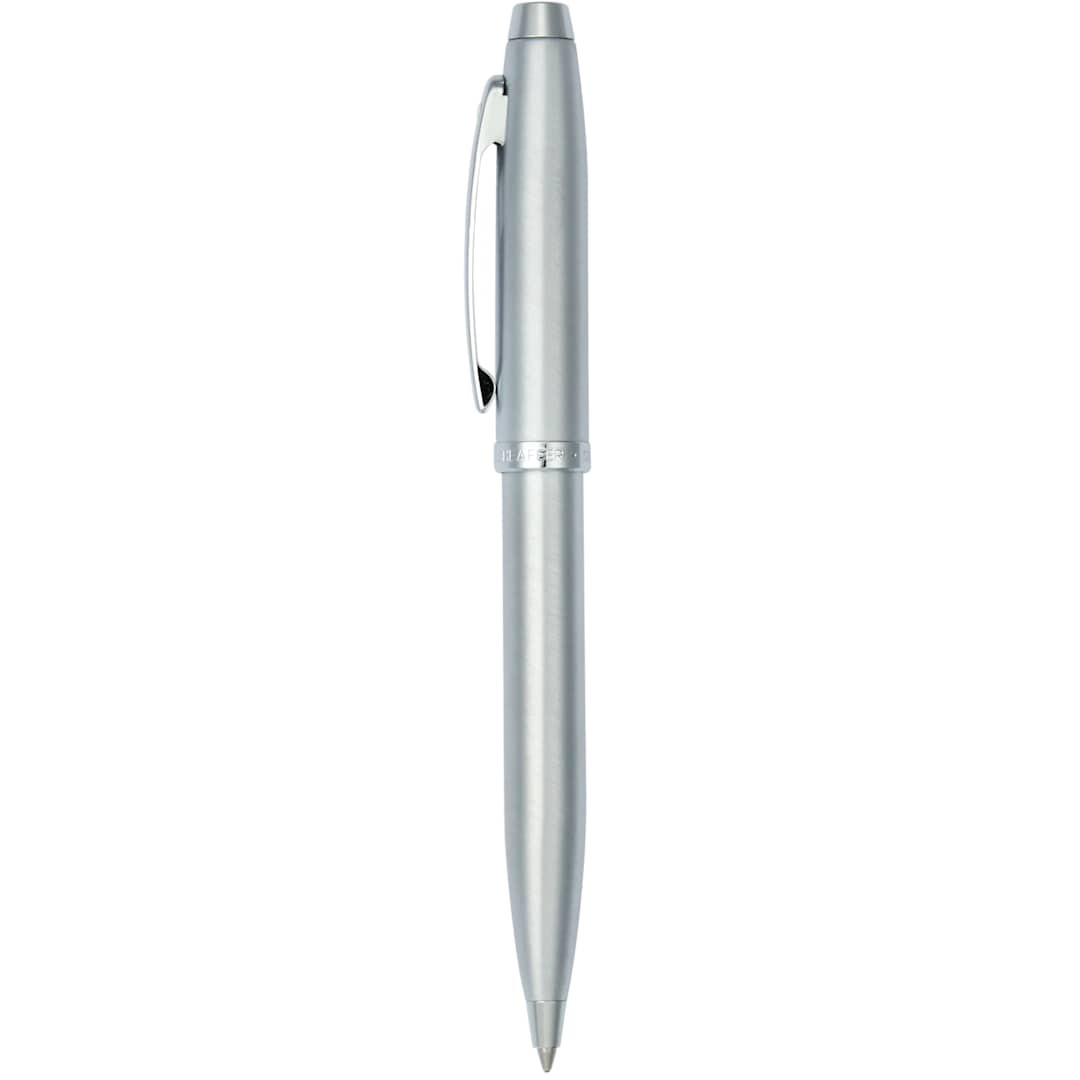 Custom Sheaffer 100 Brushed Chrome Ballpoint