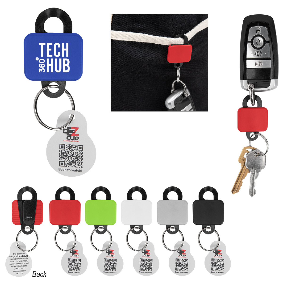Custom Clipster Key Tag 20139