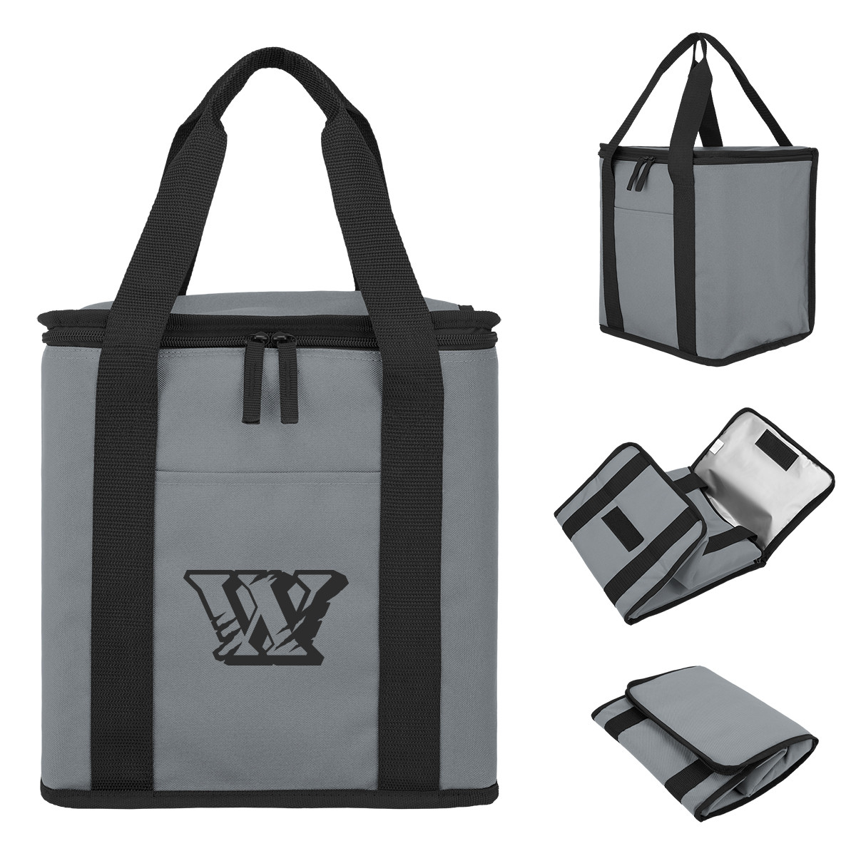 GRAY WITH BLACK