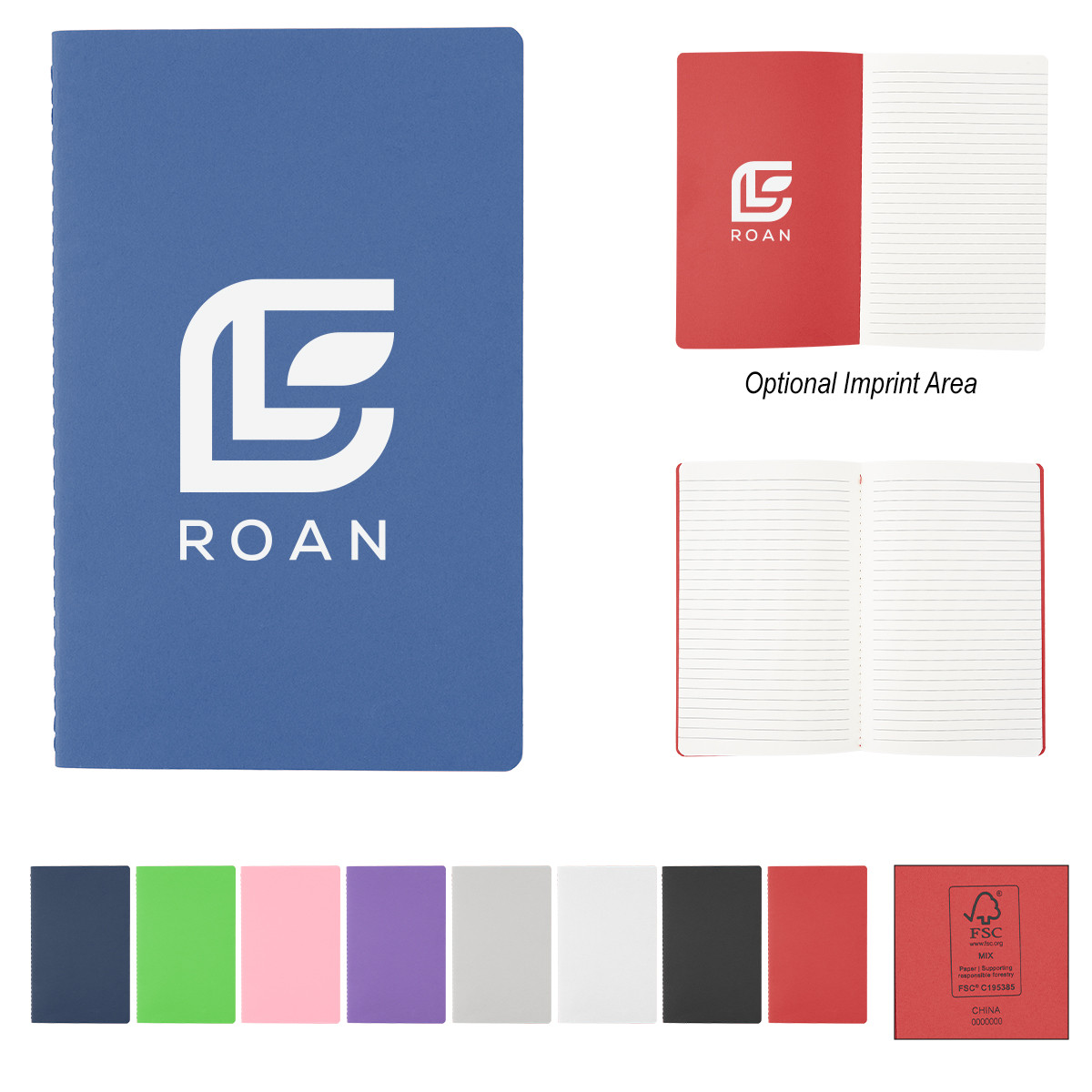 Custom Meridian Stitch Bound Journal 65060