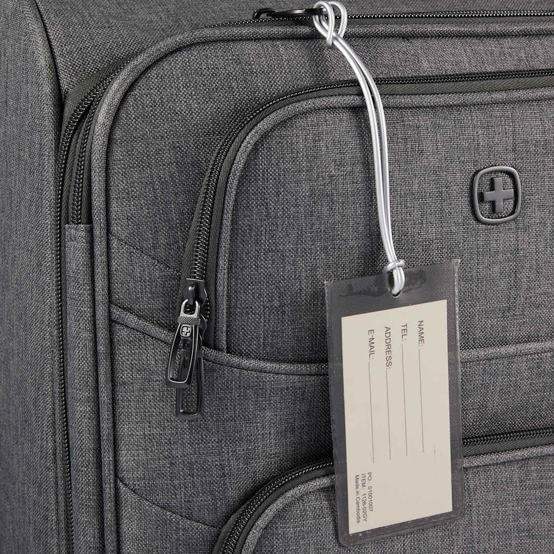 Custom Wander and Roam Jelly Luggage Tag