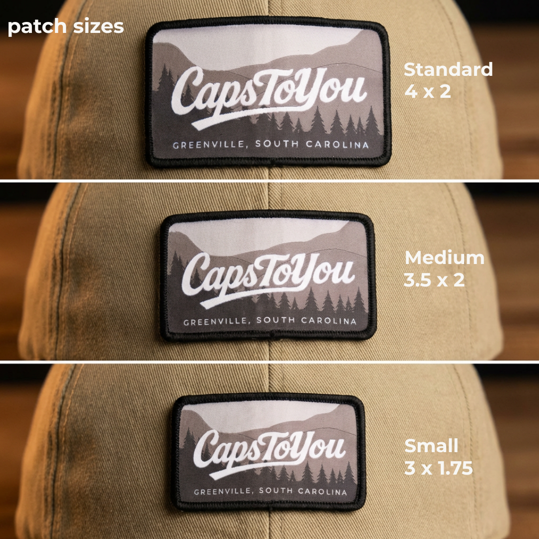 Performance Flex Caps - Custom Patch Hats