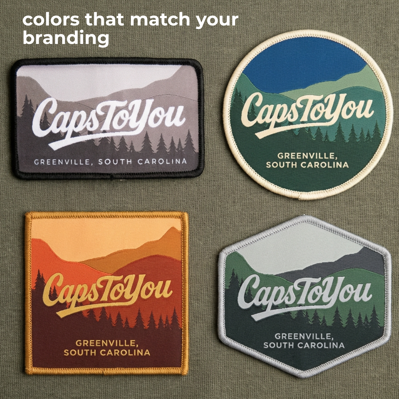 Rugged Trucker Caps - Custom Patch Hats