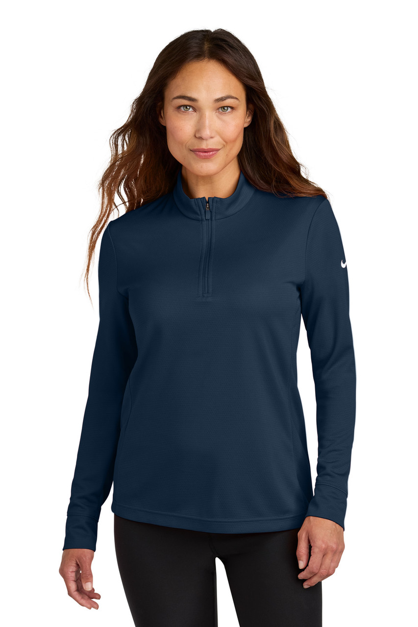 Custom Nike Women's Essential 1/2-Zip Cover-Up NKHM7969