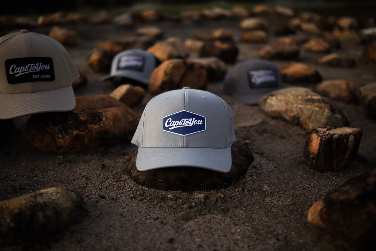 Mid Profile Baseball Caps | Custom PVC Patch Hats