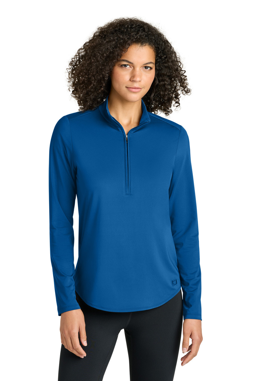 Custom OGIO Women's Regain 1/2-Zip LOG172