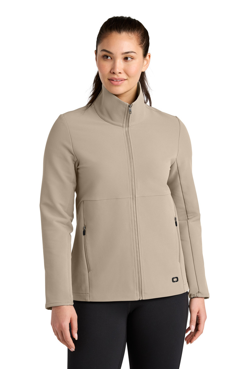 Embroidered OGIO Women's Kinetic Soft Shell LOG740