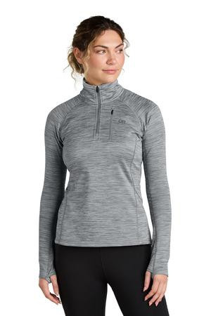 Embroidered LIMITED EDITION Outdoor Research Women's Tech Grid 1/4-Zip Fleece OR322263