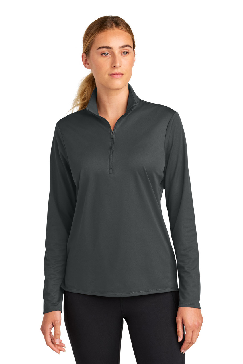 Embroidered Sport-Tek Women's Micropique Sport-Wick 1/4-Zip LST672