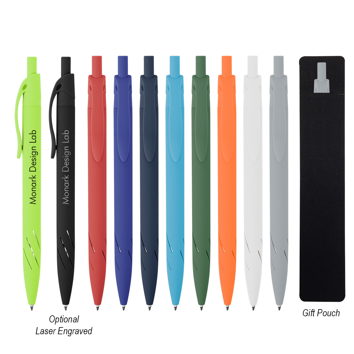 Custom Bennett Recycled Aluminum Pen 12800
