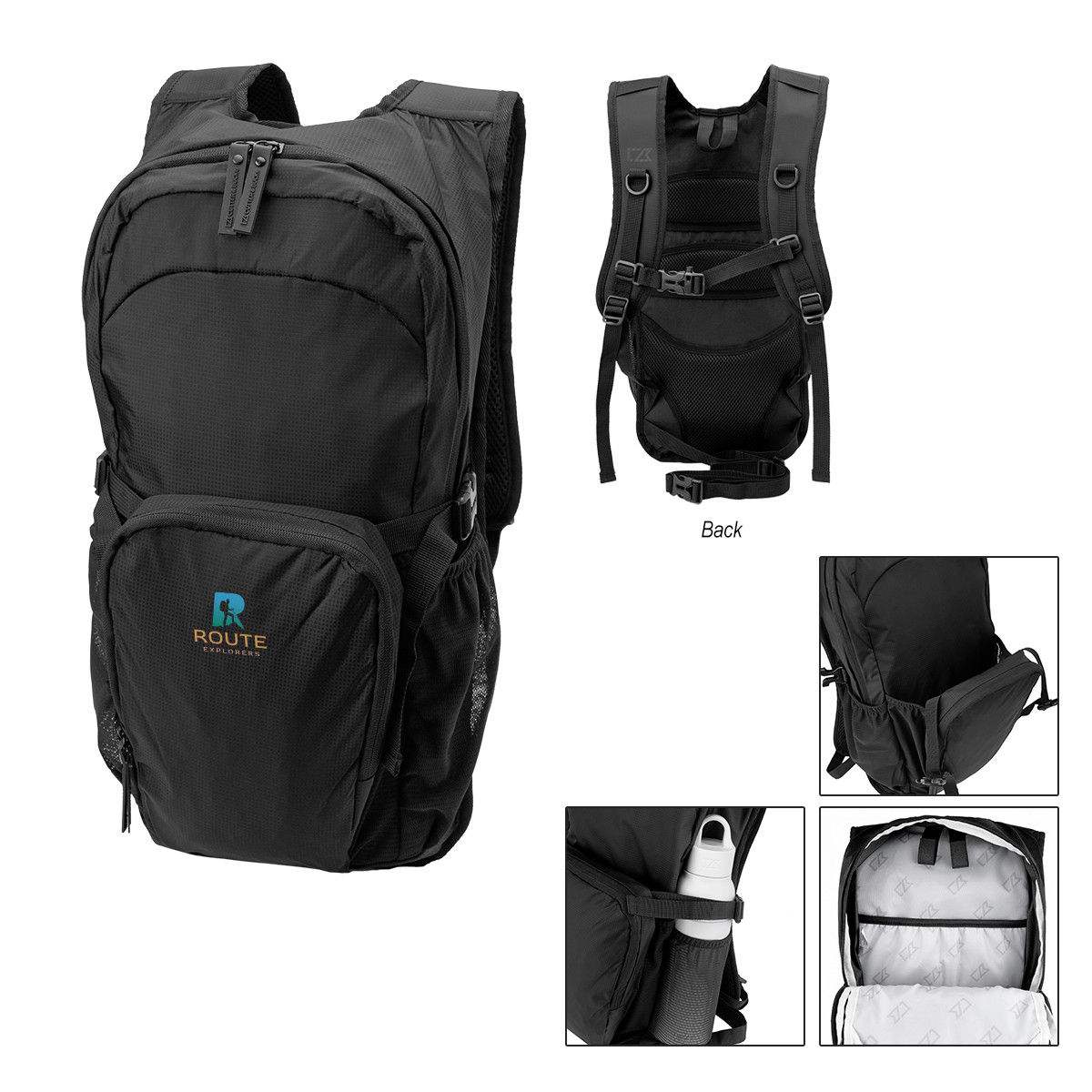 Custom Cutter & Buck® Ripstop Collection Hiking Backpack 35195