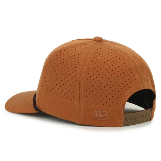 Perforated Mesh Rope Caps - Custom Leather Patch Hats