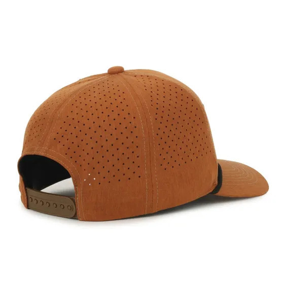 Perforated Mesh Rope Caps - Custom Leather Patch Hats