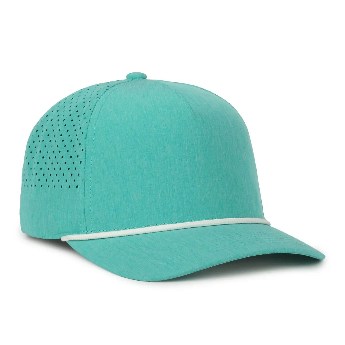 Heathered Teal/White Cord