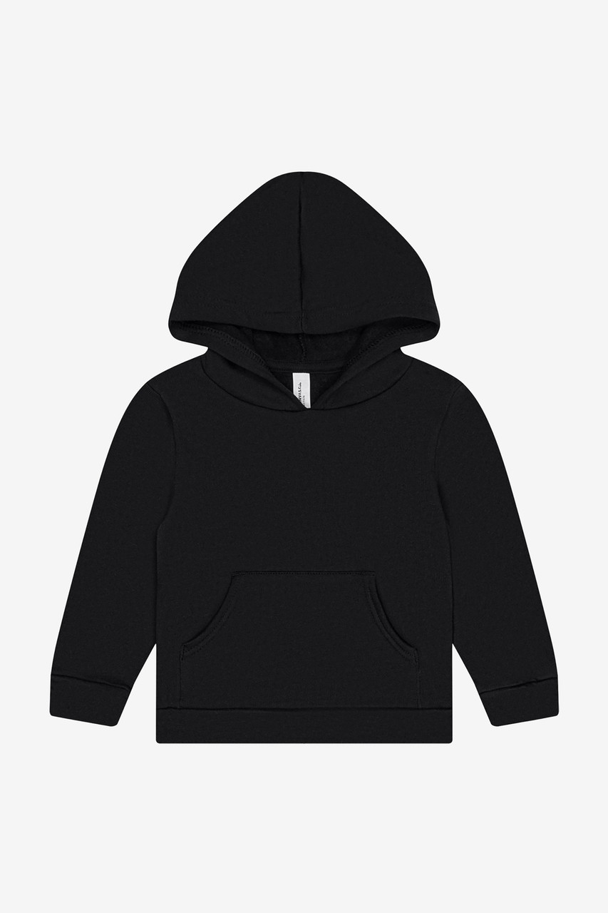 Custom BELLA+CANVAS Toddler Sponge Fleece Hooded Sweatshirt BC3719T