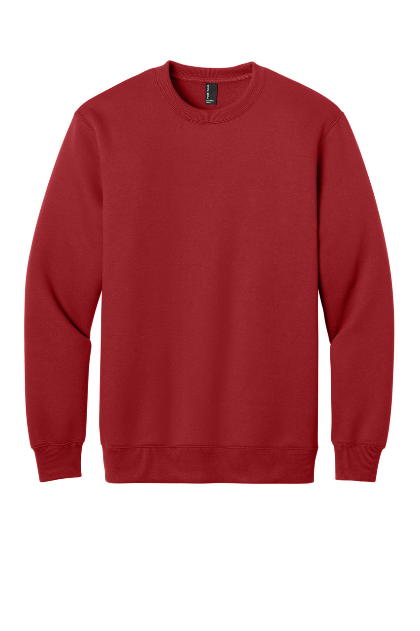 Custom Port & Co Foundation Fleece Pullover Crewneck Sweatshirt PC107