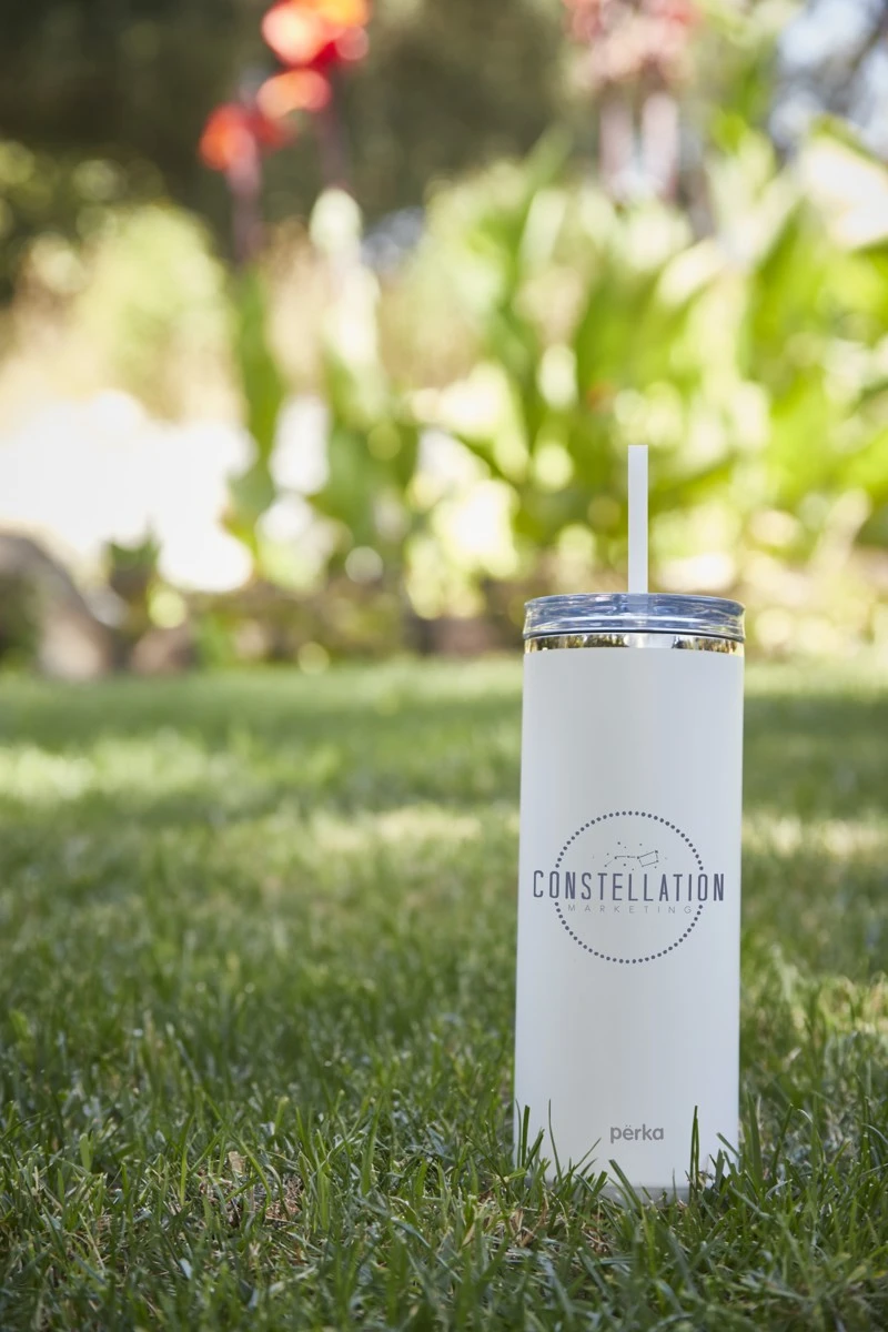 Perka® Trent 18 oz. Double Wall, Stainless Steel Hot/Cold Tumbler