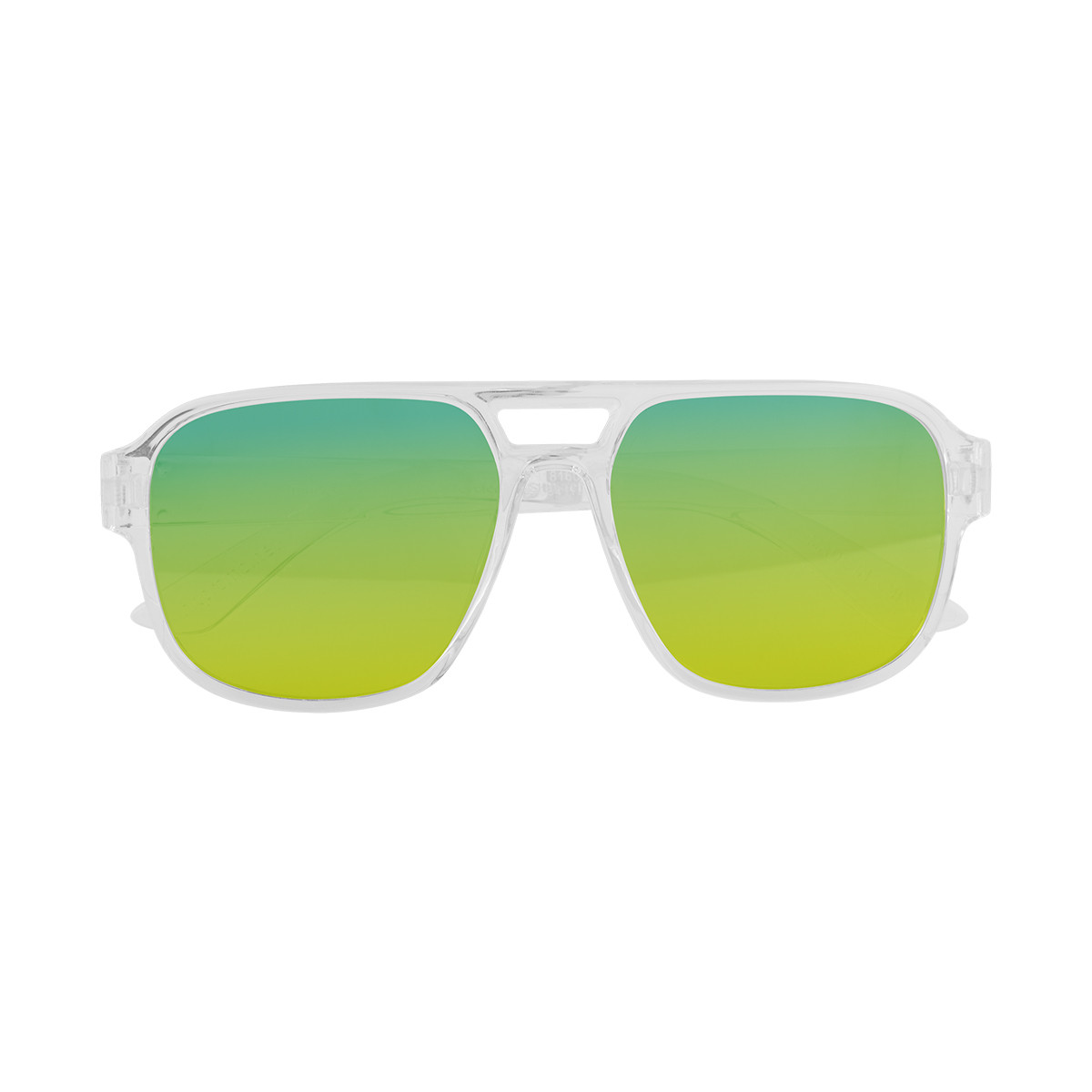 CLEAR WITH YELLOW