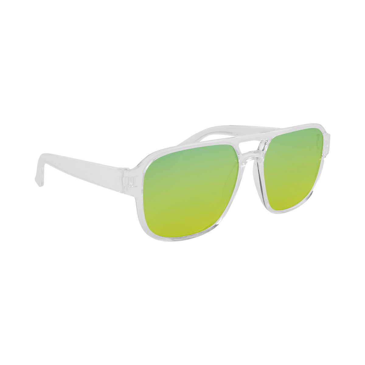 CLEAR WITH YELLOW