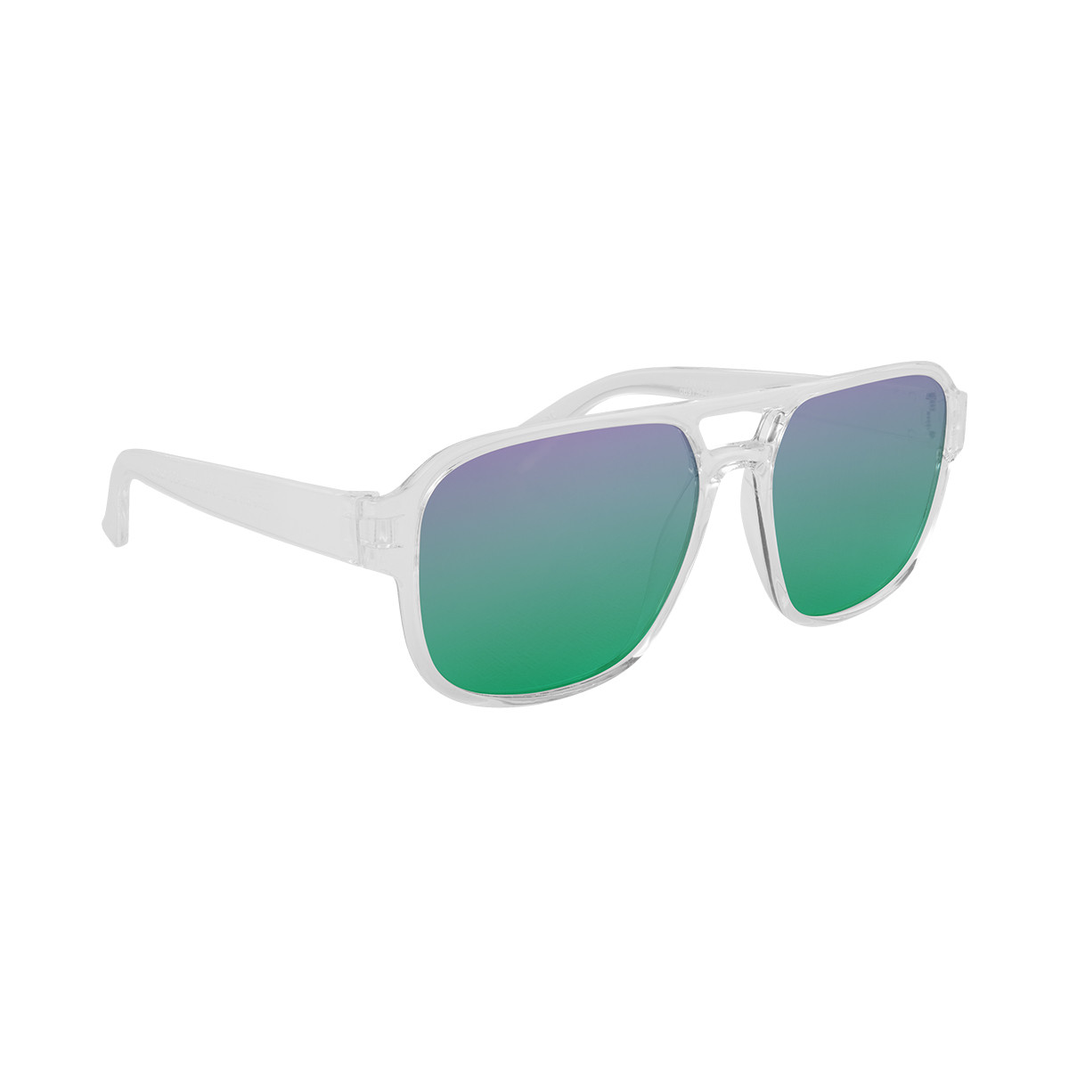 CLEAR WITH GREEN