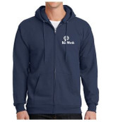 Men's Full-Zip Hoodie 9.0 oz - Screen Printed