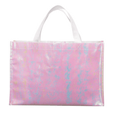 Custom Iridescent Non-Woven Shopper Tote