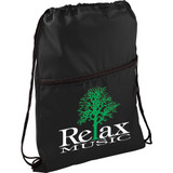 Custom Insulated Zippered Drawstring Bag