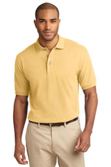 Embroidered Port Authority Heavyweight Cotton Pique Polo. K420