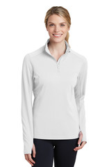 Custom Sport-Tek Ladies Sport-Wick Textured 1/4-Zip Pullover. LST860