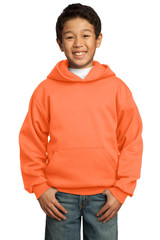 Custom Port & Company - Youth Core Fleece Pullover Hooded Sweatshirt. PC90YH