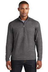 Embroidered Sport-Tek Sport-Wick Stretch Reflective Heather 1/2-Zip Pullover. ST855