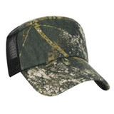 Custom Structured Mossy Oak Military High Profile Mesh Cap