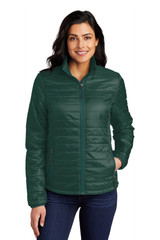 Embroidered Port Authority Ladies Packable Puffy Jacket L850