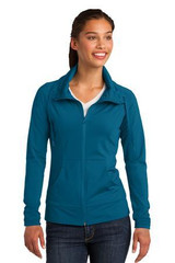 Embroidered Sport-Tek Ladies Sport-Wick Stretch Full-Zip Jacket. LST852
