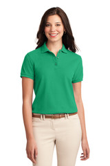 Embroidered Port Authority Ladies Silk Touch Polo. L500